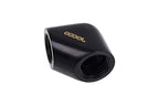 Alphacool Eiszapfen L-connector, G1/4 AG male to G1/4 IG female, Matte Black
