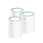 Cudy M1300 Wireless Router, 3-pack, AC1200 Dual Band, 2.4/5 GHz, 300 - 867 Mbps