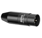 BOYA 3.5mm TRS to XLR Converter, 12-48V Phantom Power 35C-XLR Pro