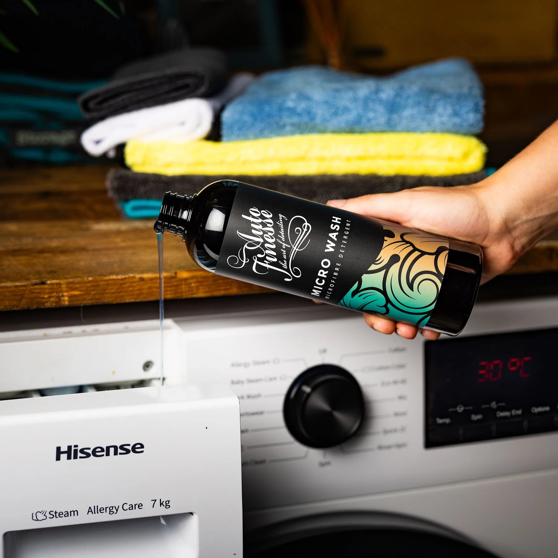 Auto Finesse Micro Wash – препарат за пране на микрофибри, 500 мл