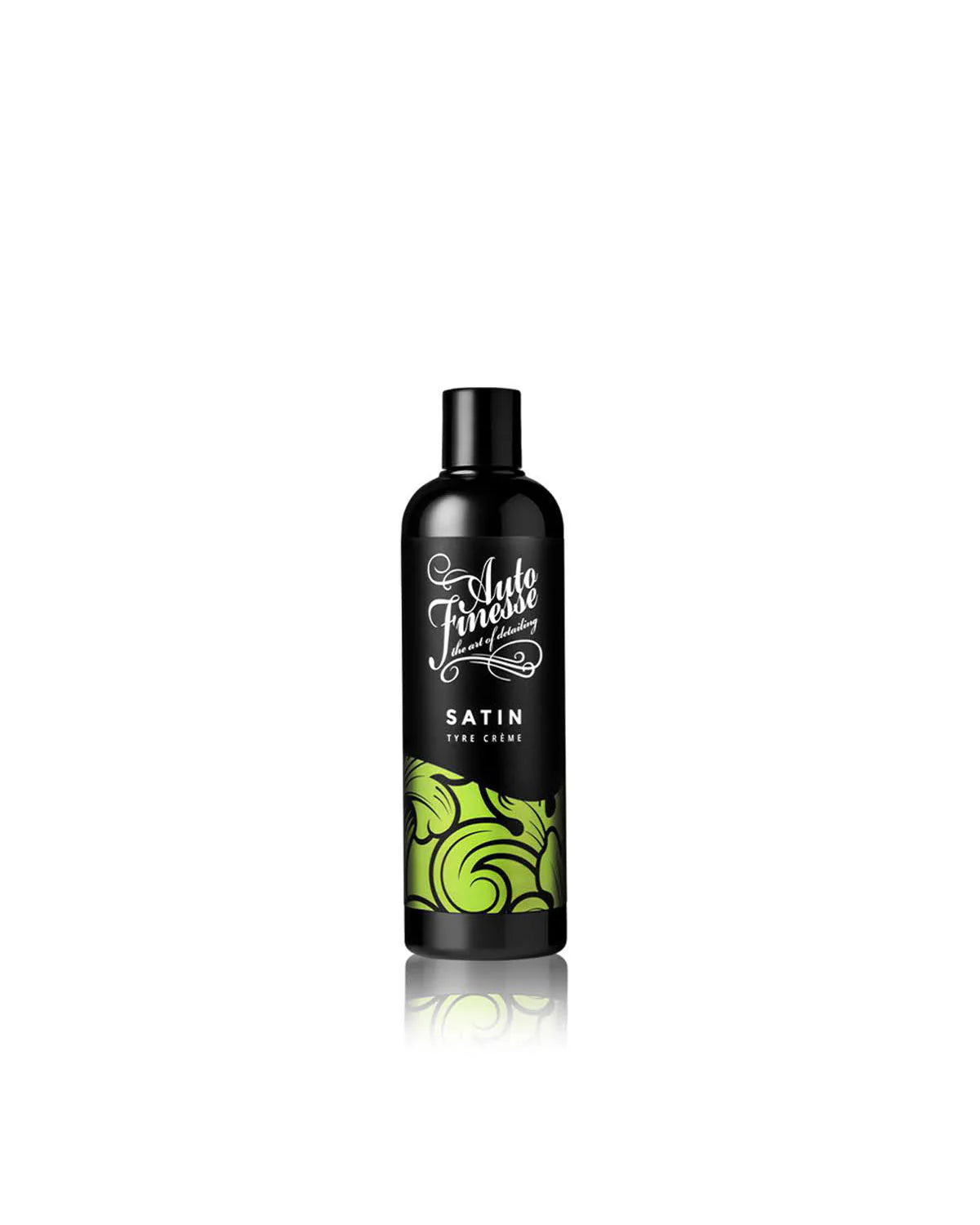 Auto Finesse Satin Tire Creme Dressing – кремообразен импрегнатор за гуми с регулируем финиш, 250 ml