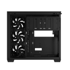 ASUS A32 PLUS Tempered Glass Case + 4 ARGB Fans - Black