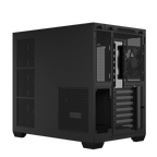 ASUS A32 PLUS Tempered Glass Case + 4 ARGB Fans - Black