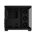ASUS A32 PLUS Tempered Glass Case + 4 ARGB Fans - Black