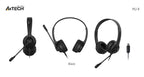 A4tech HU-8 Headphones with microphone, USB, rotating microphone