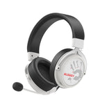 A4tech Bloody MR-590 Gaming Wireless Headphones with Microphone, Bluetooth 3.5mm Jack, White