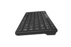 A4tech FBK26C AS Fstyler Wireless Mini Silent Keyboard, Multi-mode, rechargeable battery, USB, Cyrillic