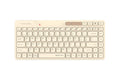 A4tech FBK26C AS Cafe Latte Fstyler безжичнa мини тиха клавиатура, Multi-mode, кирилизирана