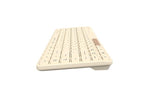 A4tech FBK26C AS Cafe Latte Fstyler Wireless Mini Silent Keyboard, Multi-mode, Cyrillic