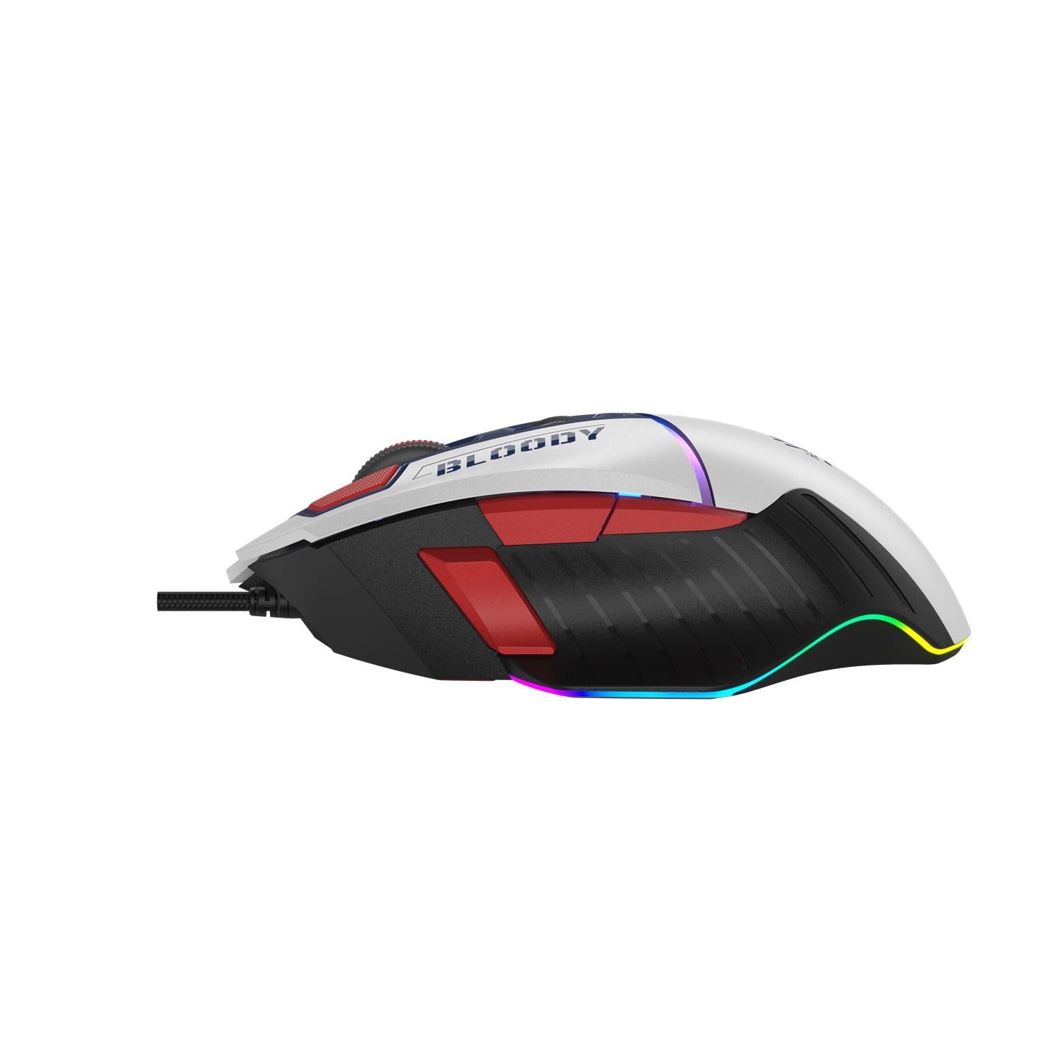 A4tech Bloody W95Max Sports Navy RGB Light Геймърска мишка, 12000cpi