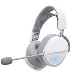 Геймърски безжични слушалки ASUS ROG Pelta White - USB-C, Aura Sync RGB