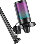 Microphone with Stand FIFINE A6T RGB - Black