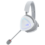 ASUS ROG Delta II White Gaming Wireless Headset - USB-C, Aura Sync RGB