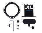 Adapter attachment with internal and external thread Alphacool Eisdecke D5 Dual Acrylic Attachment 3x 1/4"