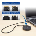 ACT USB-C Docking Station - M.2 NVMe/PCIe SSD, 10 Gbps