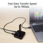 Dual SSD Docking Station, ACT M.2 NVMe/PCIe Cloning, USB-C 3.2 Gen2, 10 Gbps
