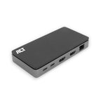 ACT USB-C Docking Station, 4K, 2 x HDMI, Ethernet, USB-C, 3x USB-A