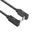 ACT Кабел USB-C 10Gbps, 60W, 1м, конектори на 90° up/down angled