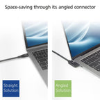 ACT USB-C to USB-C Cable, 10Gbps, 60W, 1 m, 90° left/right, up/down angled connectors