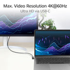 ACT USB-C to USB-C Cable, 10Gbps, 60W, 1 m, 90° left/right, up/down angled connectors