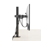ACT AC8301 Desk Monitor Mount, Adjustable, 10" - 35", 8 kg, Black