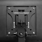 ACT AC8301 Desk Monitor Mount, Adjustable, 10" - 35", 8 kg, Black