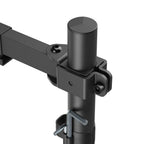ACT AC8301 Desk Monitor Mount, Adjustable, 10" - 35", 8 kg, Black