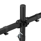 Monitor stand for 2 monitors ACT AC8302, desk-mounted, adjustable, 35", 2x8 kg, black