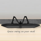 Monitor stand for 2 monitors ACT AC8302, desk-mounted, adjustable, 35", 2x8 kg, black