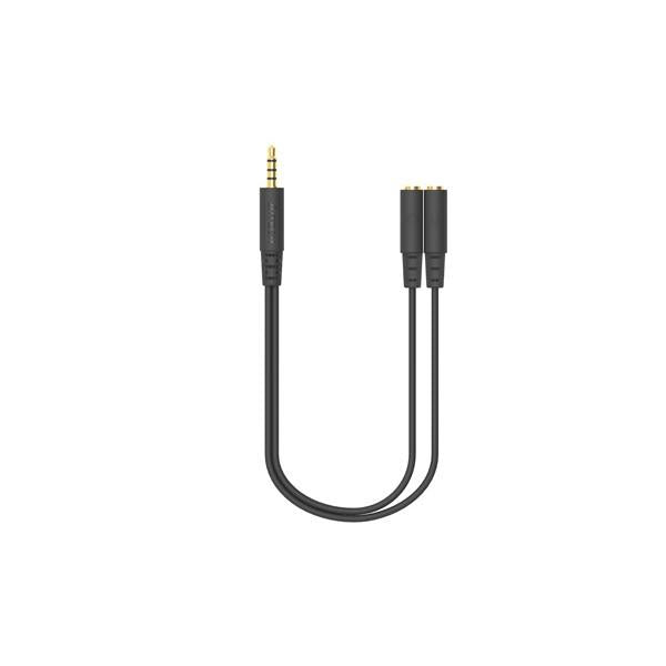 A4Tech Адаптер AD-3P 3.5mm жак мъжко - 2 х 3.5мм жак женско