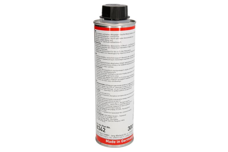 LIQUI MOLY MoS2 Anti-Friction Oil Additive 300ml