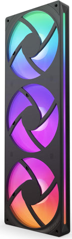 NZXT F360 Black RGB Core Fan Kit
