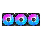 GIGABYTE AORUS EZ CHAIN 120 Black 3-Pack ARGB Fan Kit