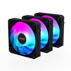 GIGABYTE AORUS EZ CHAIN 120 Black 3-Pack ARGB Fan Kit