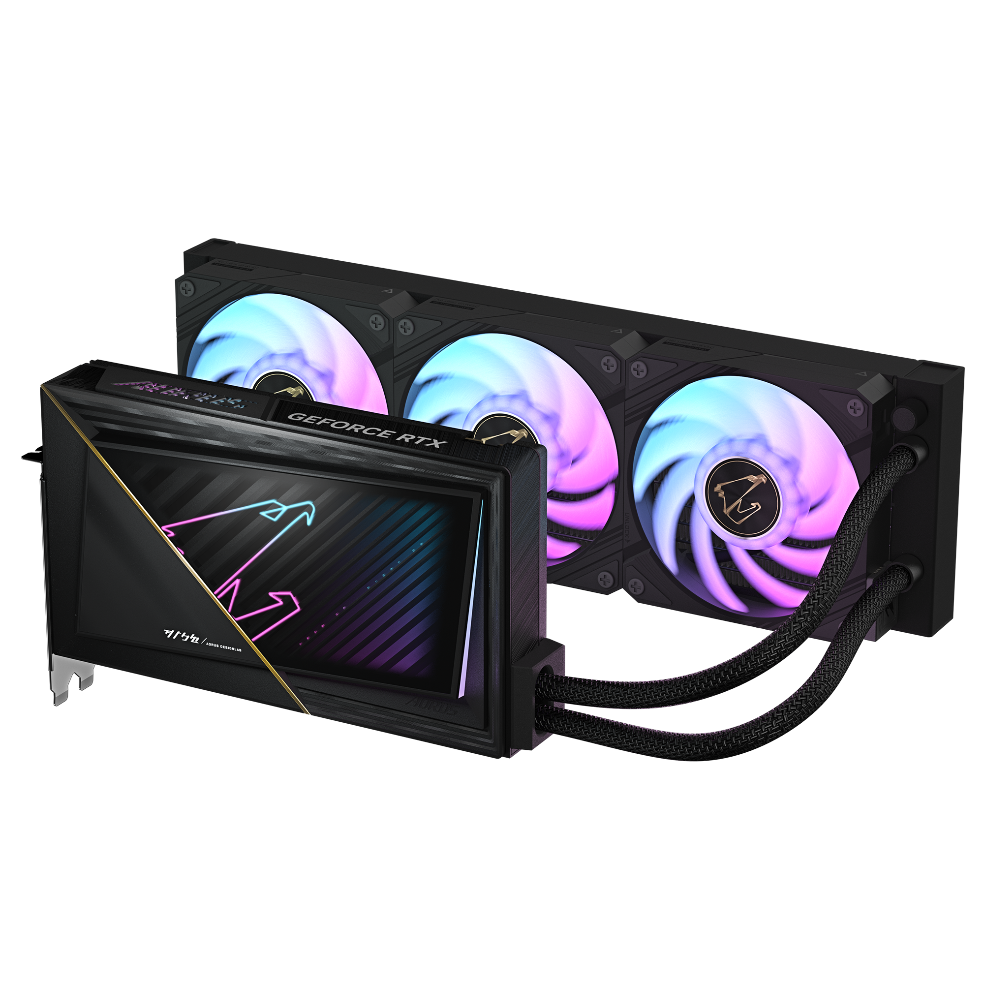 Видео карта GIGABYTE AORUS RTX 5090 XTREME WATERFORCE 32GB GDDR7