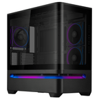 ASUS Prime AP201 ARGB mATX Case + 3 ARGB Fans - Black