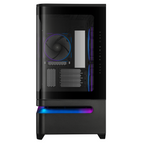 ASUS Prime AP201 ARGB mATX Case + 3 ARGB Fans - Black