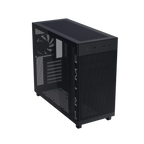 ASUS PRIME AP201 Tempered Glass MicroATX Case - Black