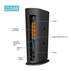 TP-Link Archer AX80 AX6000 Wi-Fi 6 Wireless Router, 2.5G Port