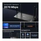 TP-Link Archer BE220 Dual-Band Wi-Fi 7 Wireless Router