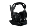 Logitech Astro A50 Lightspeed безжични слушалки с докинг станция, Черни