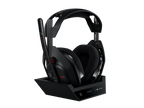Logitech Astro A50 Lightspeed Wireless Headset with Charging Base, Black