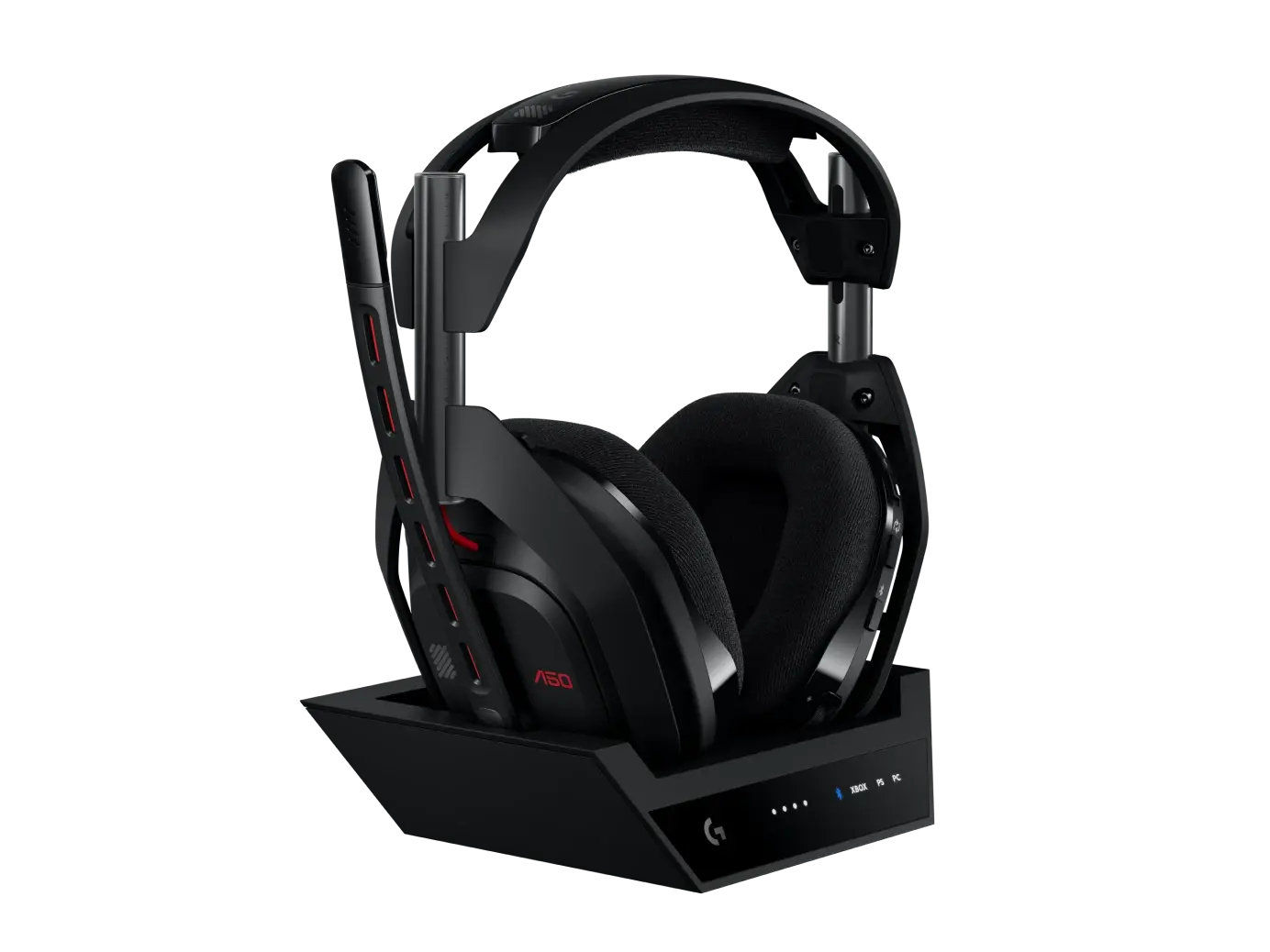 Logitech Astro A50 Lightspeed безжични слушалки с докинг станция, Черни