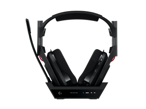 Logitech Astro A50 Lightspeed Wireless Headset with Charging Base, Black
