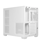 ASUS A32 PLUS Tempered Glass Case + 4 ARGB Fans - White