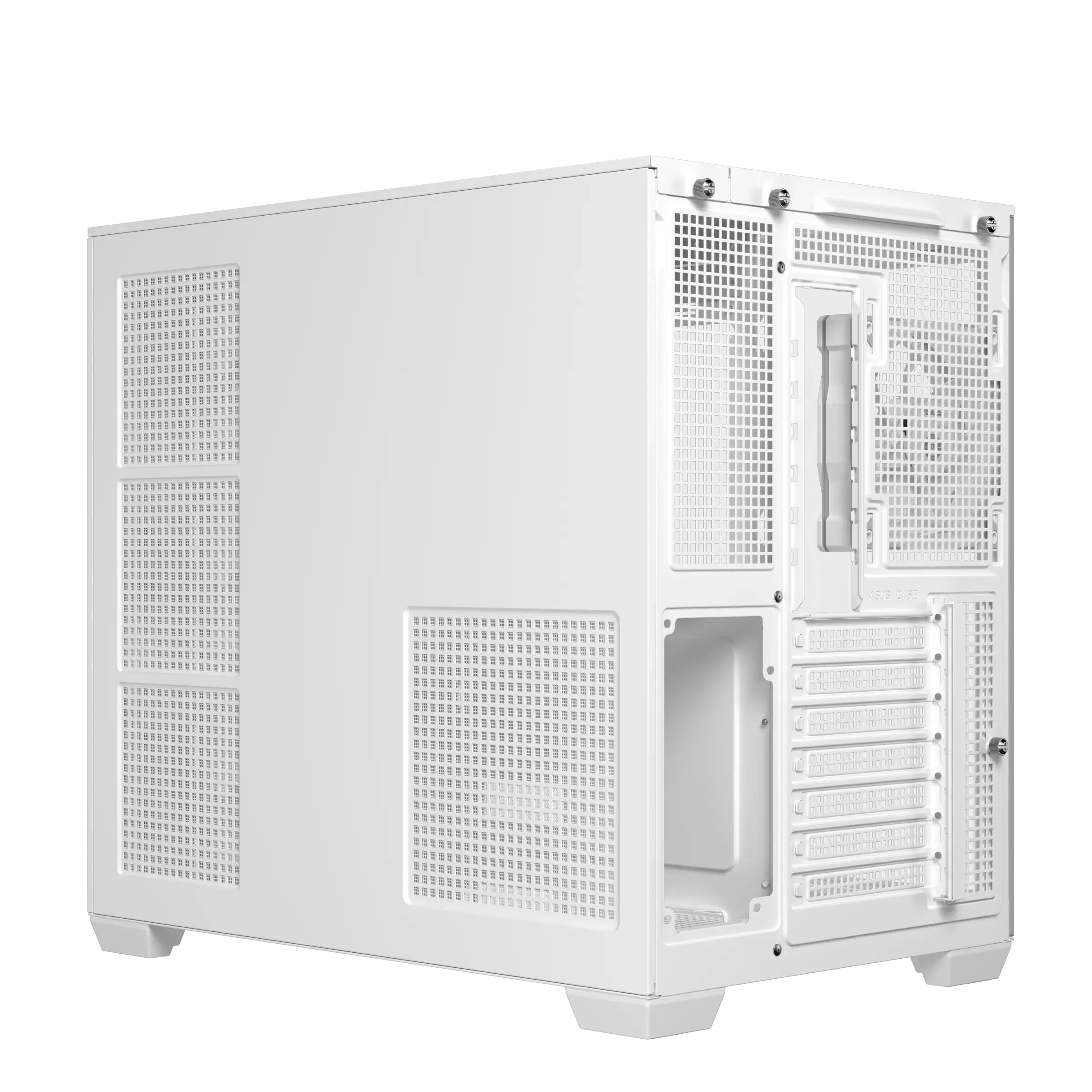 Кутия ASUS A32 PLUS Tempered Glass + 4 ARGB Вентилатора - White