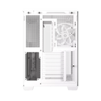 ASUS A32 PLUS Tempered Glass Case + 4 ARGB Fans - White