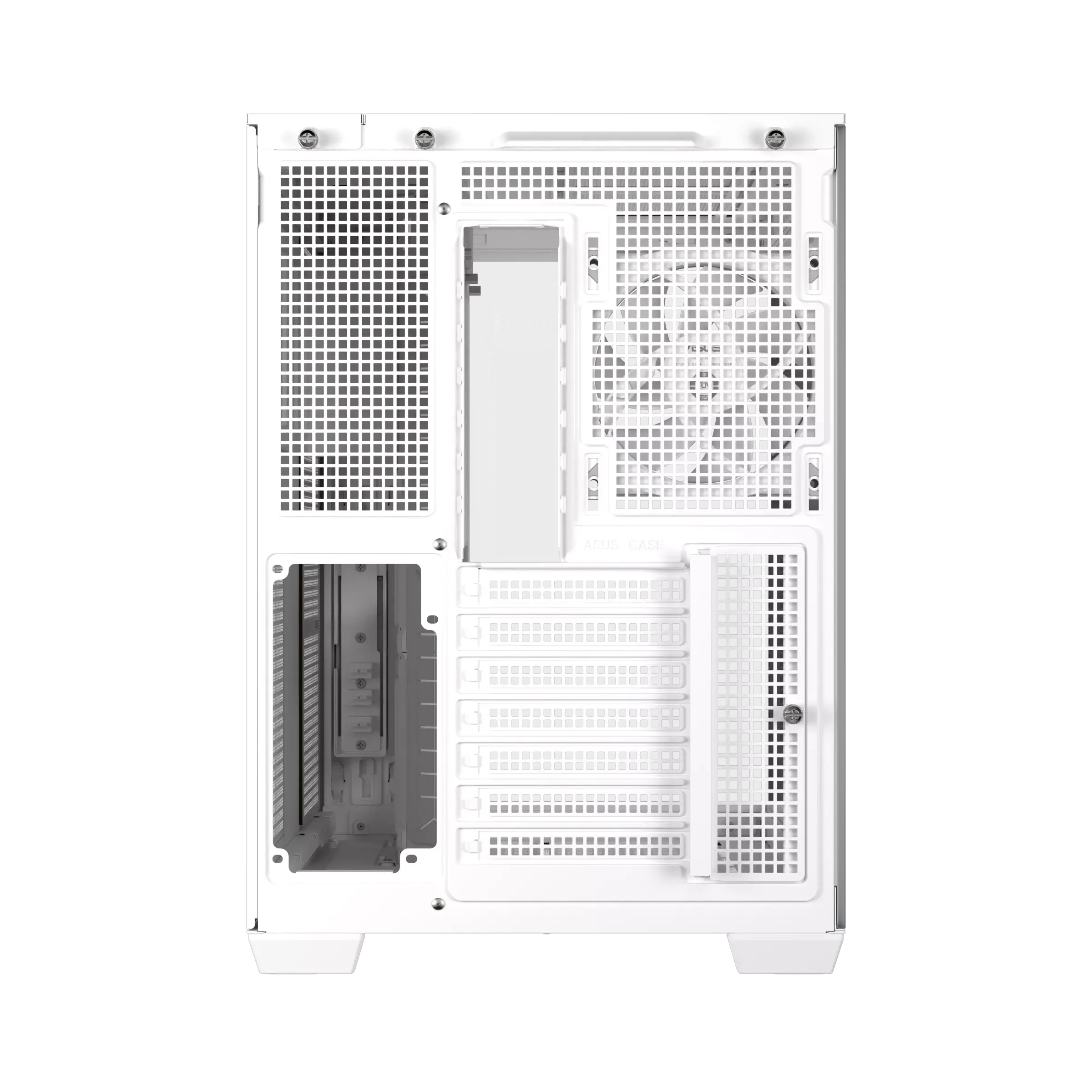 Кутия ASUS A32 PLUS Tempered Glass + 4 ARGB Вентилатора - White