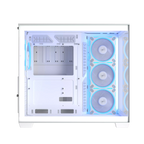 ASUS A32 PLUS Tempered Glass Case + 4 ARGB Fans - White