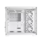 ASUS A32 PLUS Tempered Glass Case + 4 ARGB Fans - White